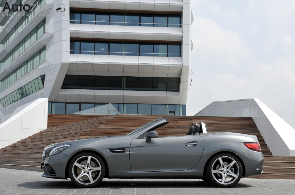 Mercedes-Benz SLC (Zijkant)