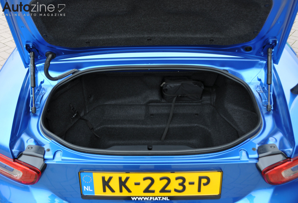 Fiat 124 Spider (Bagageruimte)