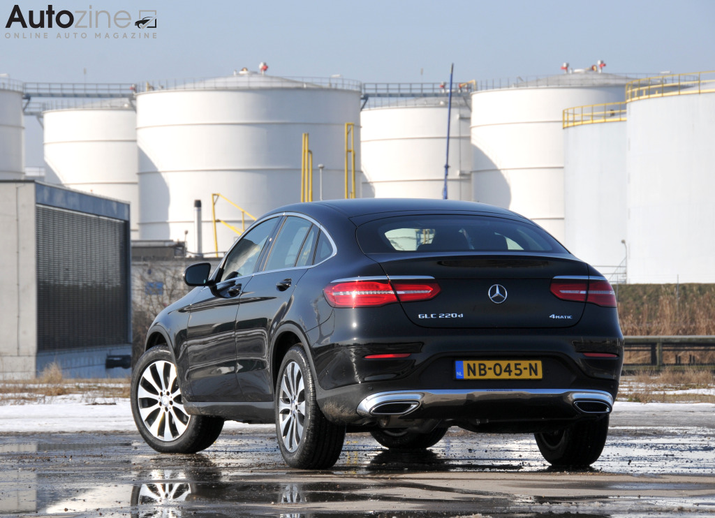 Mercedes-Benz GLC Coupe (2016 - 2023) (Driekwart achter)