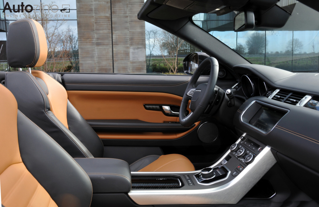 Range Rover Evoque Convertibe (Interieur doorkijk)