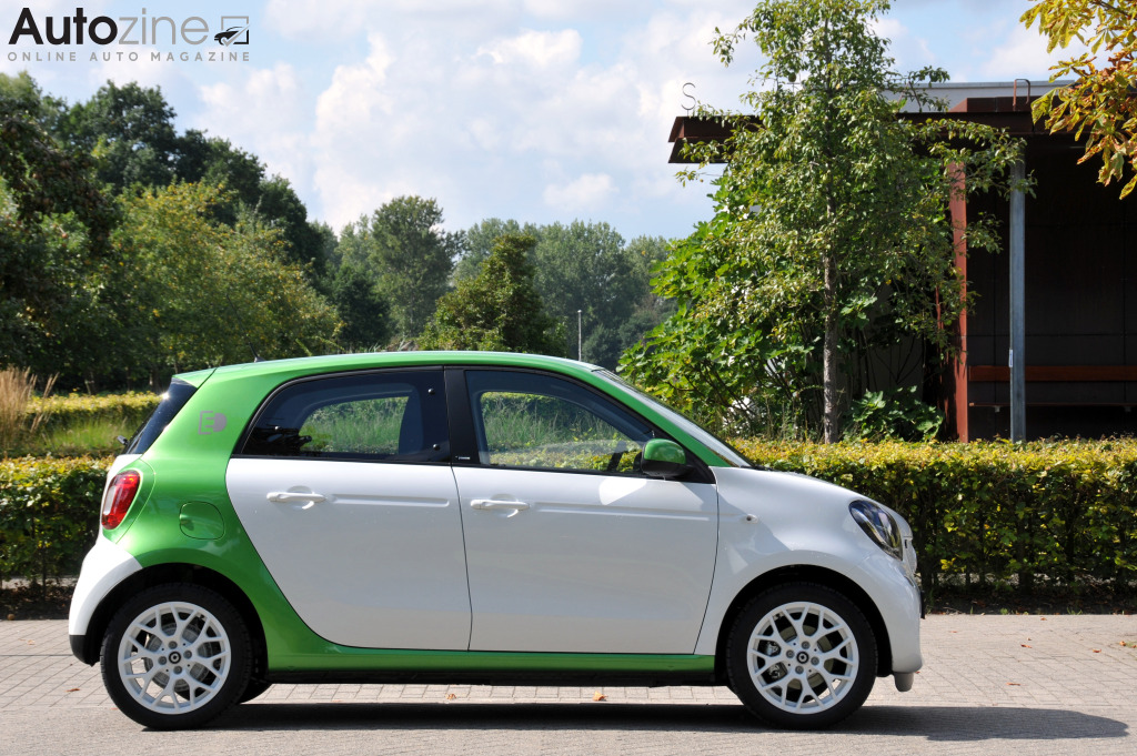 Smart ForFour Electric Drive (Zijkant)