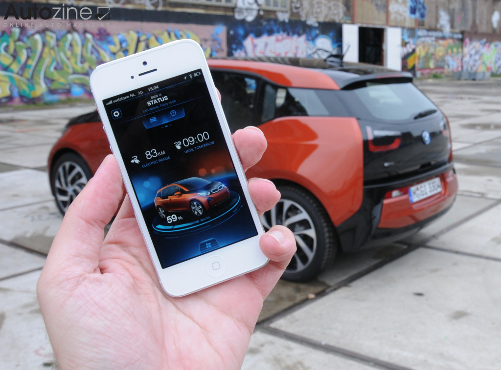 Handleiding voor elektrisch laden (BMW i3 app)