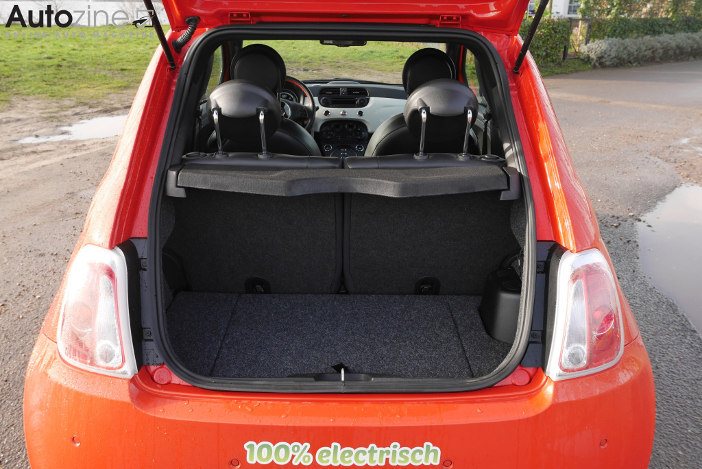 Fiat 500e (Bagageruimte)