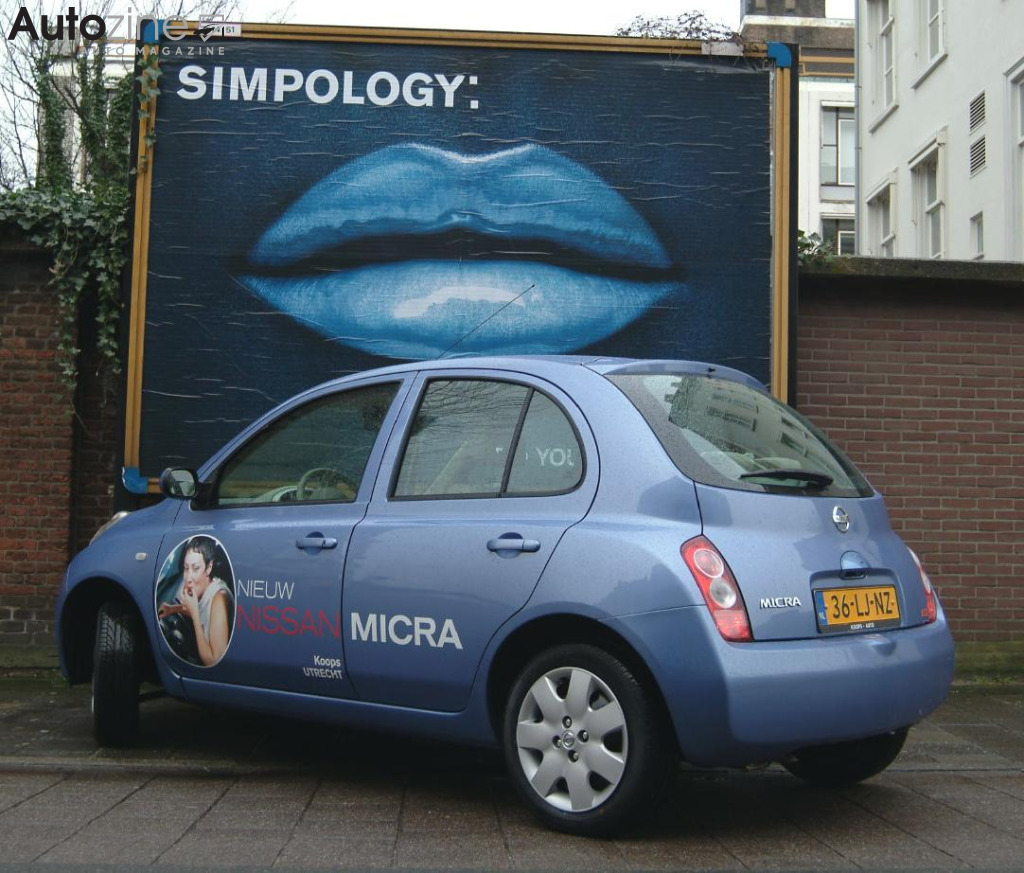 Nissan Micra (2003 - 2010) (Driekwart achter)