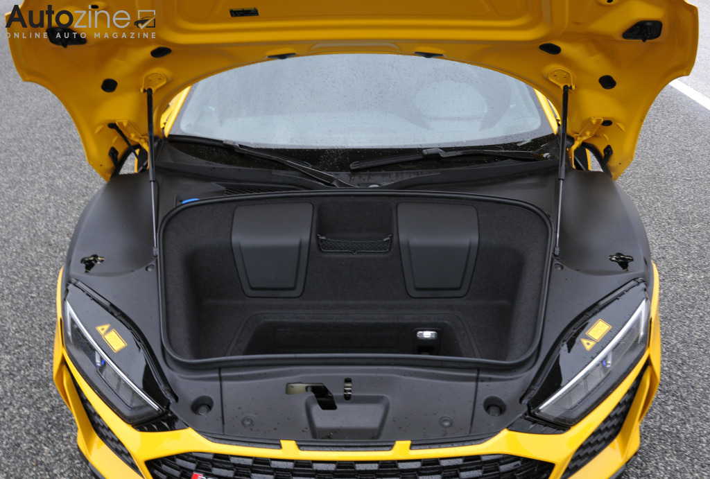 Audi R8 (Bagageruimte)