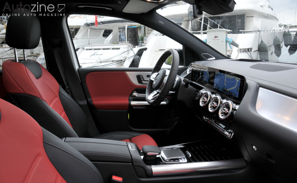 Mercedes-Benz B-Klasse (Interieur doorkijk)