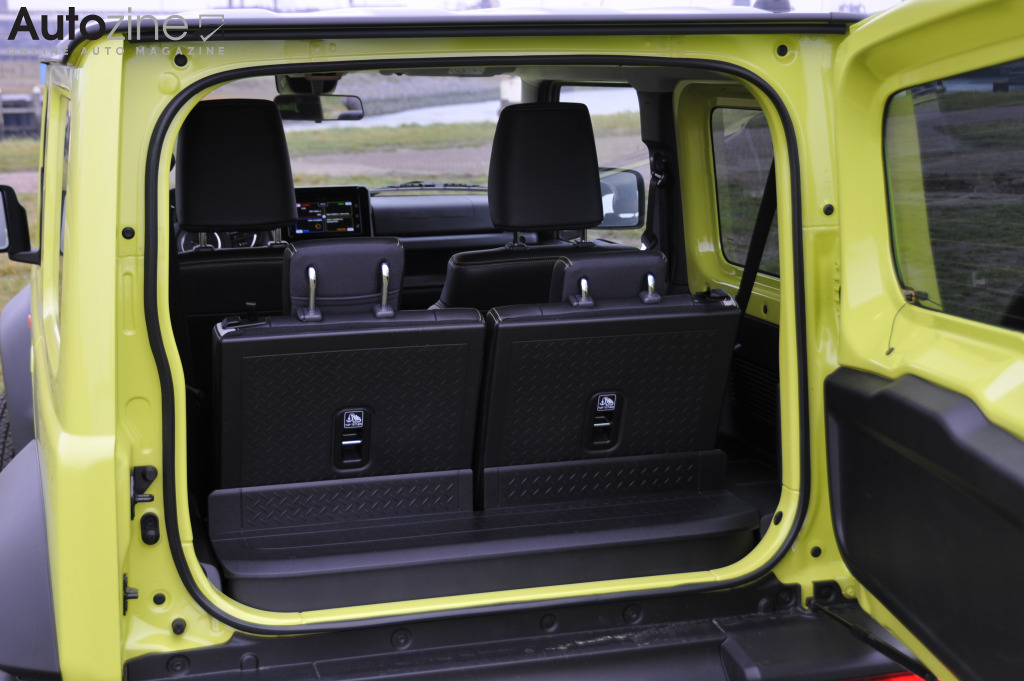 Suzuki Jimny (Bagageruimte)