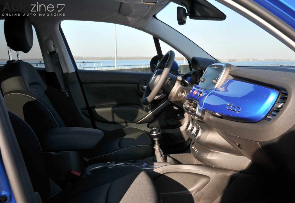 Fiat 500X (Interieur doorkijk)