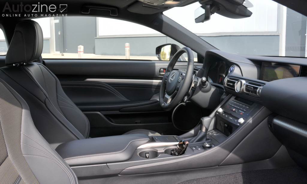 Lexus RC (Interieur doorkijk)