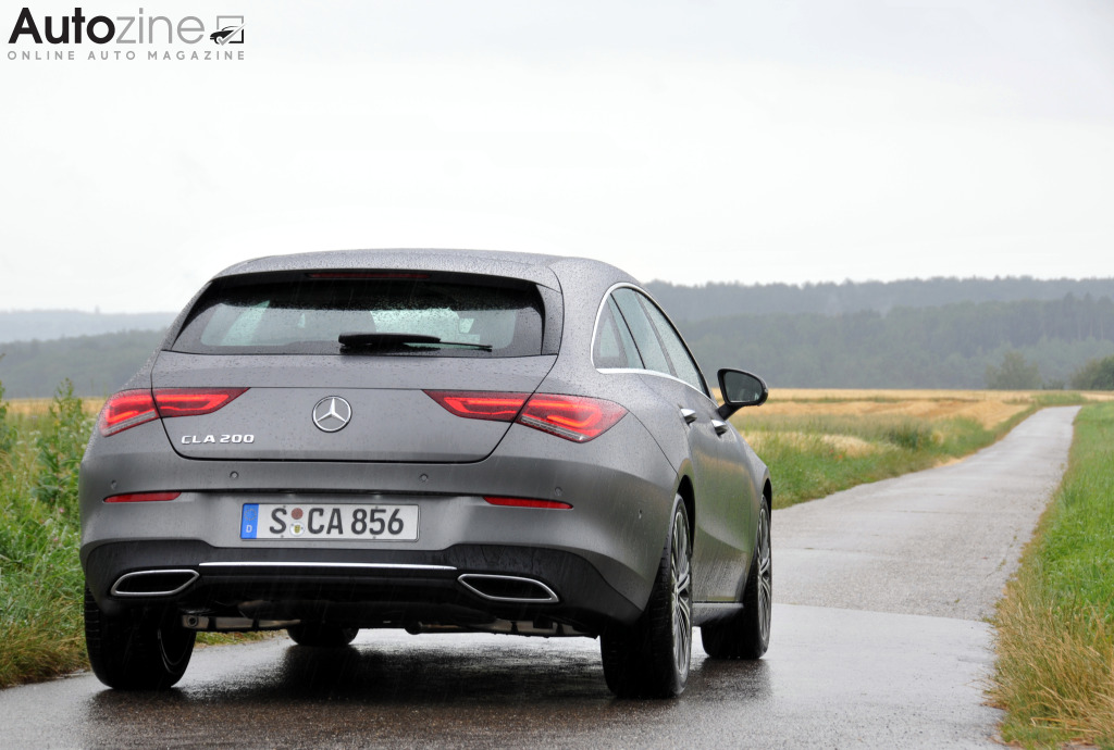 Mercedes-Benz CLA Shooting Brake (Schuin achter)