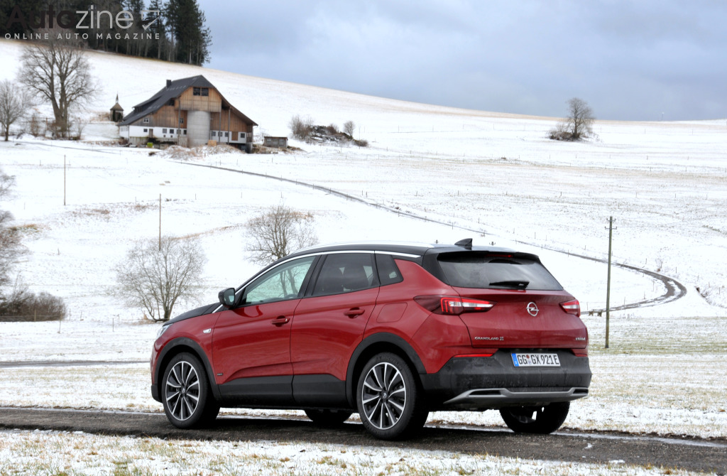 Opel Grandland X Hybrid4 (Schuin achter)