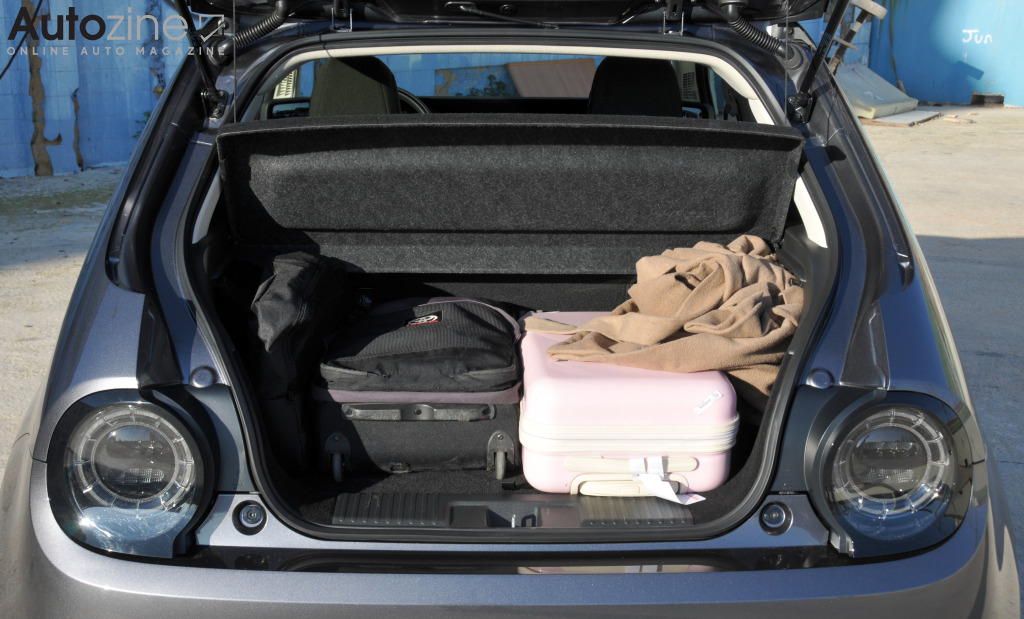 Honda e (Bagageruimte)