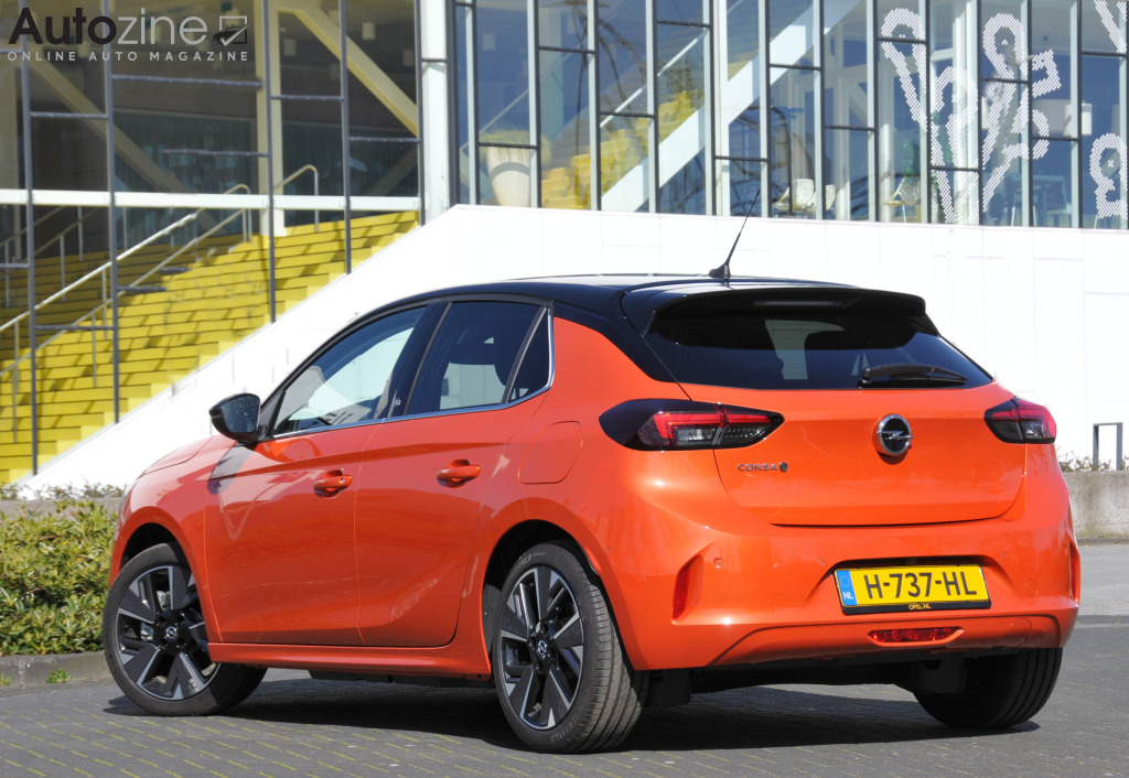 Opel Corsa-e (Driekwart achter)