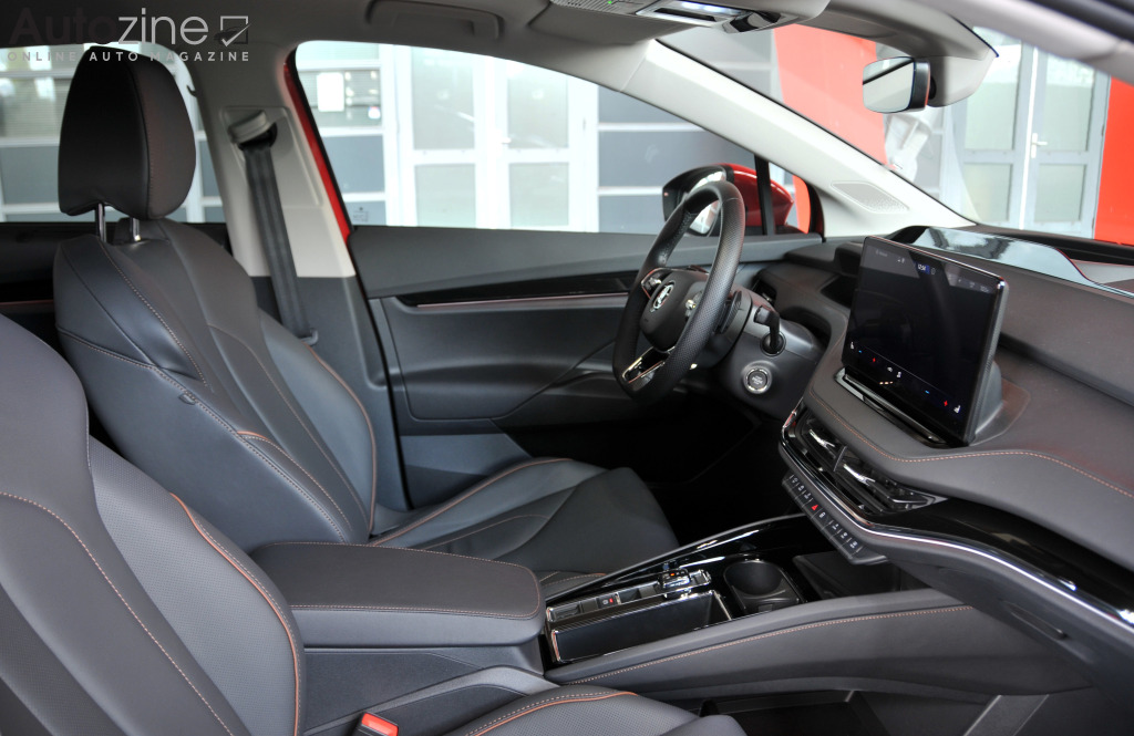 Skoda Enyaq iV (Interieur doorkijk)