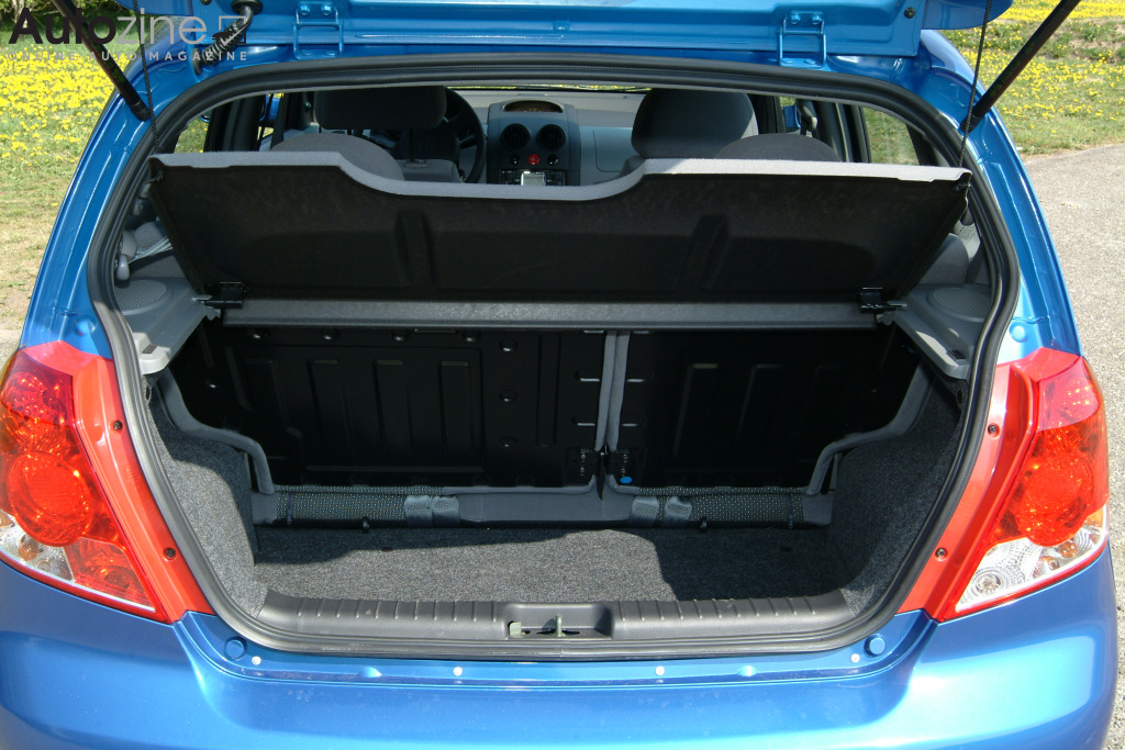 Daewoo Kalos (Bagageruimte)