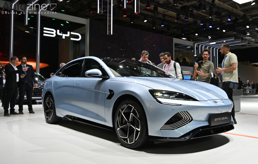 Autosalon Parijs 2022 (BYD Seal)