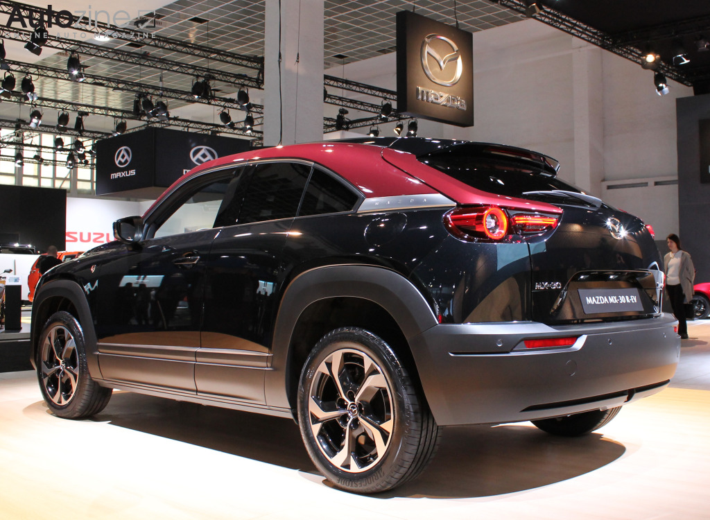Autosalon Brussel 2023 (Mazda MX-30 e-SkyActiv REV)