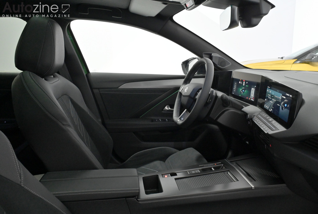 Opel Astra (Interieur doorkijk)