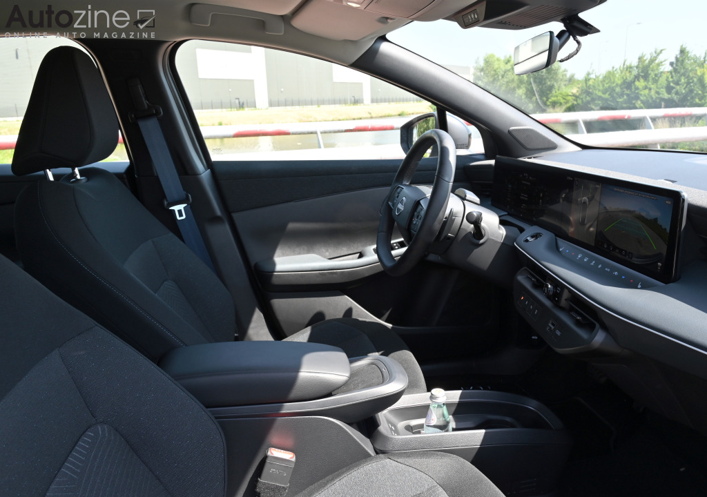 Nissan Leaf (Interieur doorkijk)