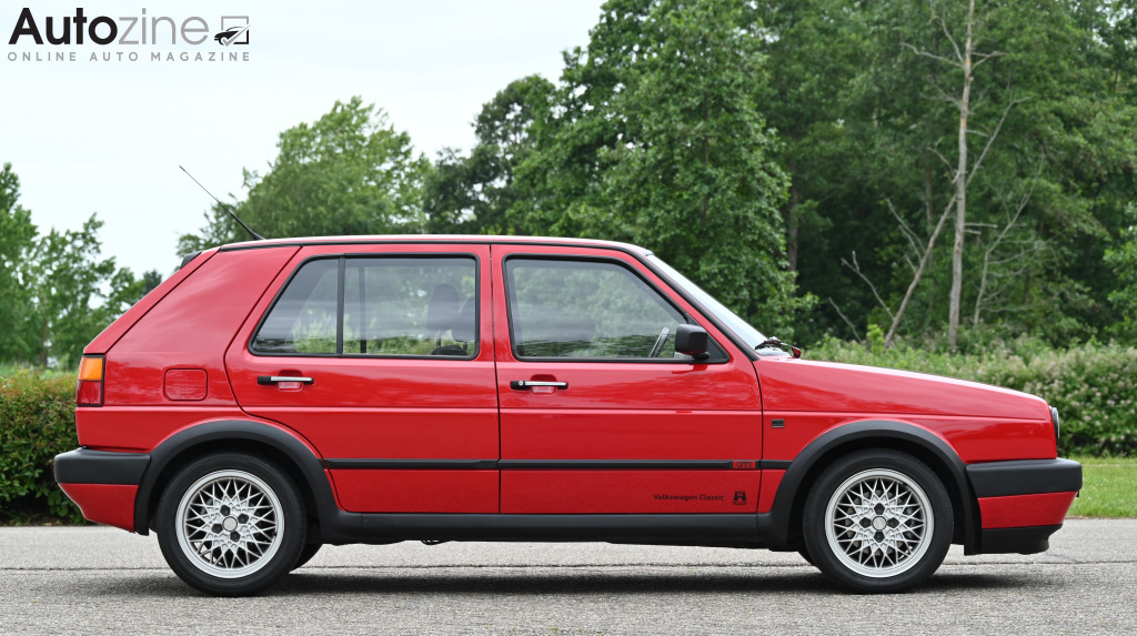 Volkswagen Golf II GTI (Zijkant)