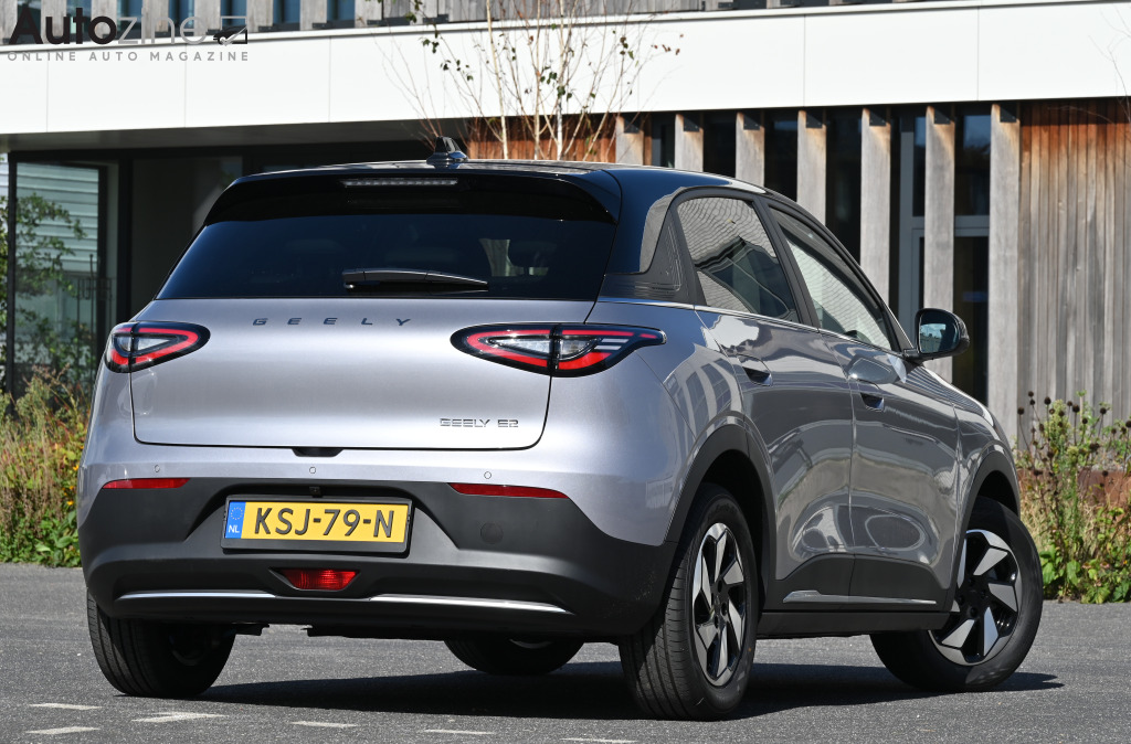 Geely E2 (Driekwart achter)