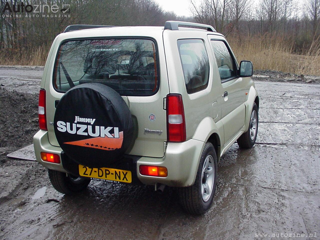 Suzuki Jimny (1998 - 2018) (Schuin achter)