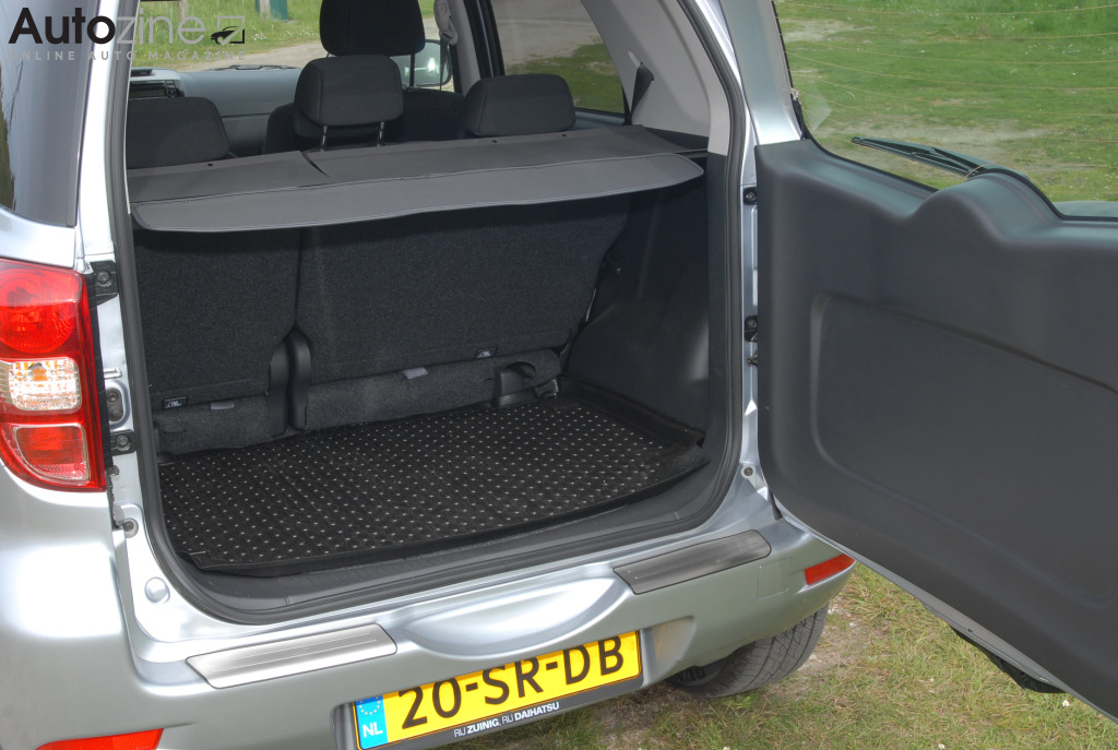 Daihatsu Terios (Bagageruimte)