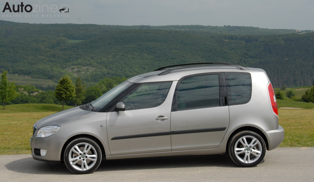 Skoda Roomster (Golfbaan zijkant)
