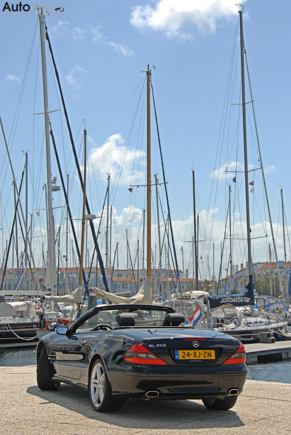 Mercedes-Benz SL (2001 - 2012) (Driekwart achter hoog)