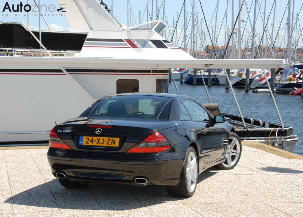 Mercedes-Benz SL (2001 - 2012) (Driekwart achter (dak dicht))