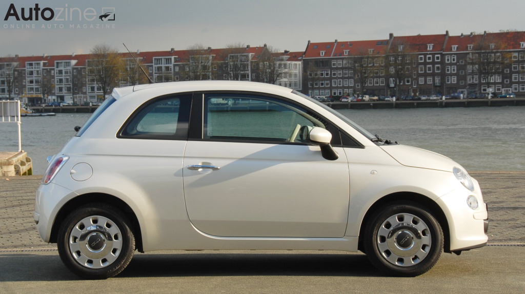 Fiat 500 (Zijkant)