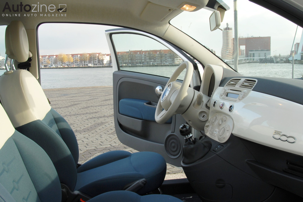 Fiat 500 (Interieur doorkijk)