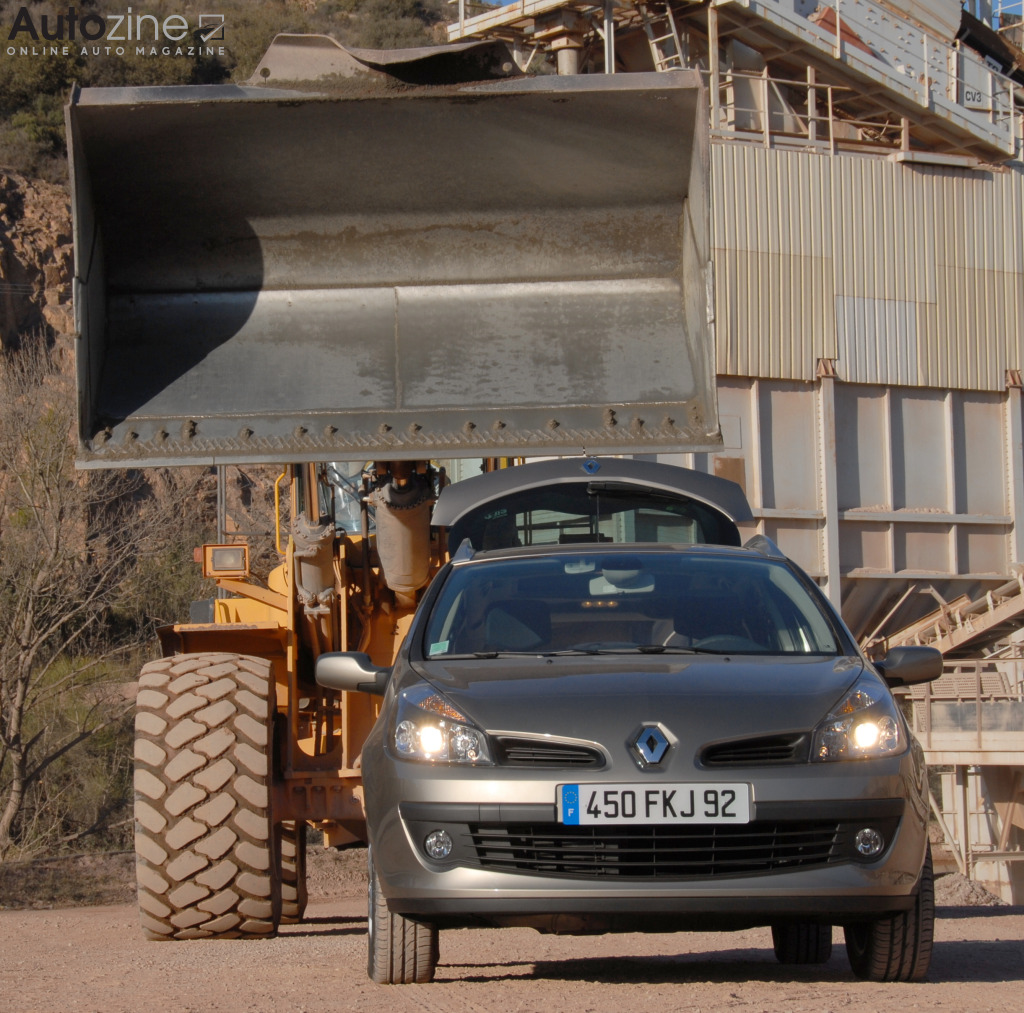 Renault Clio Estate (2008 - 2013) (Dumper recht voor)